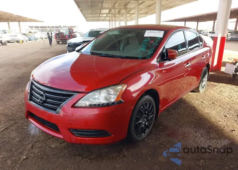 2013 Nissan Sentra S from USA, damaged, VIN 3N1AB7AP0DL760590